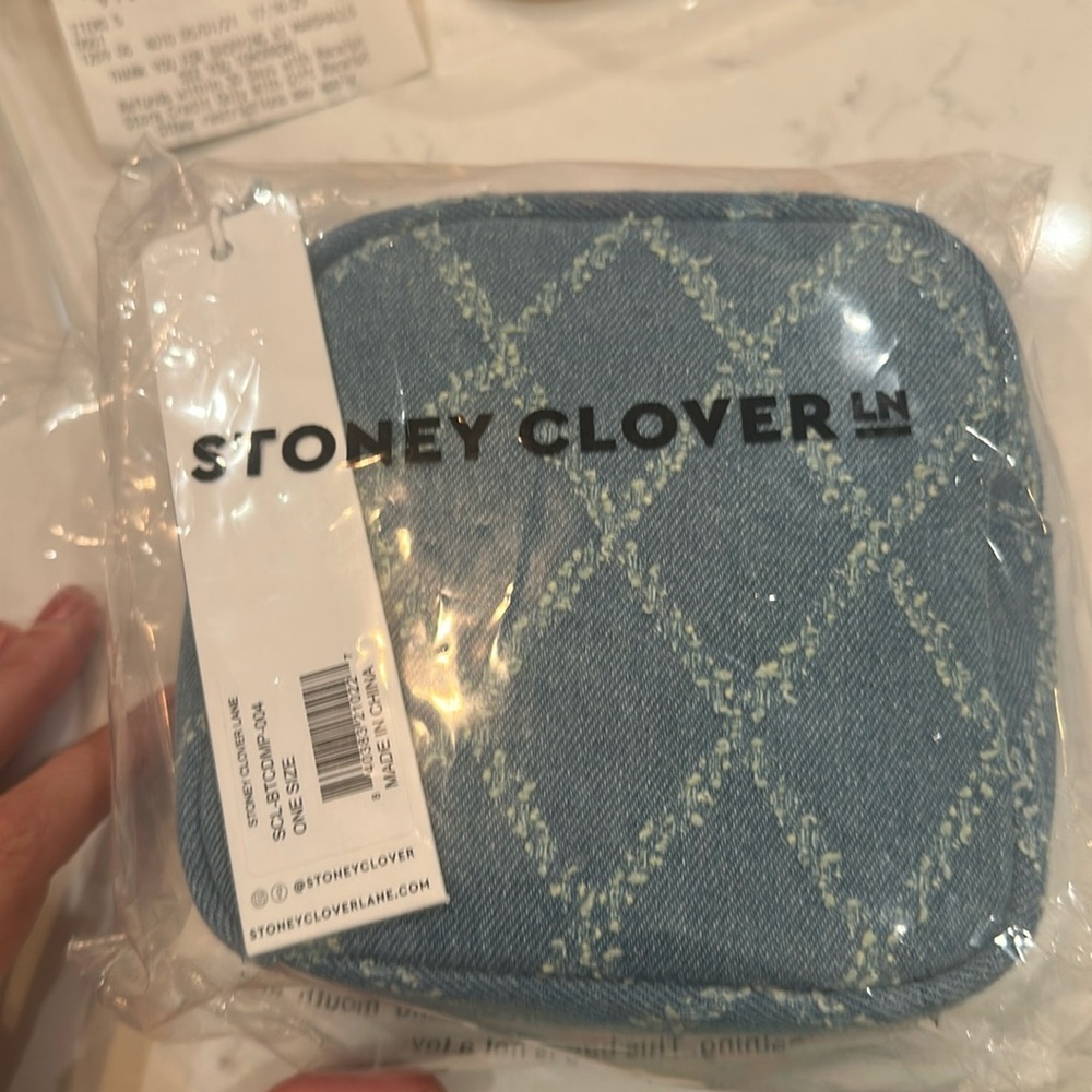 NWT Stoney clover lane cowboy cove mini pouch